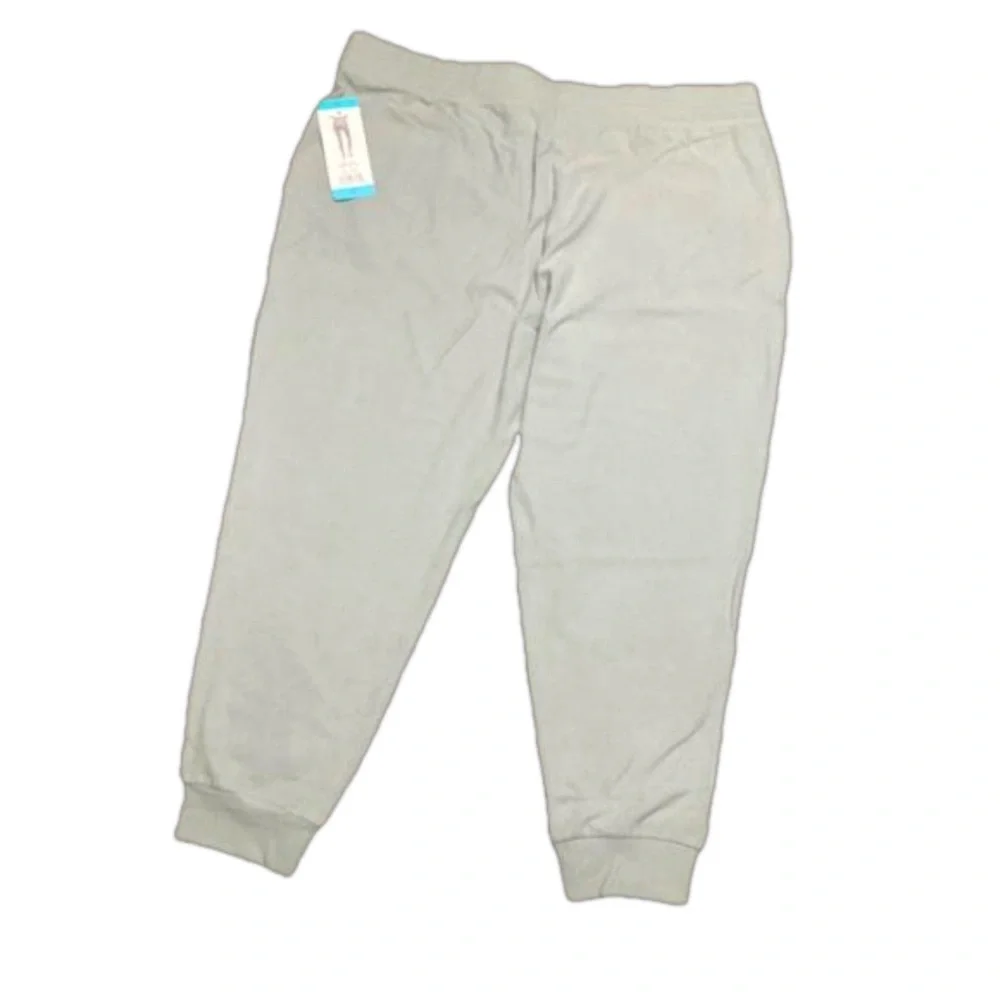 Marc New York Women’s Jogger Pant Ribbed Gray Size 2X NWT - Picture 4 of 8